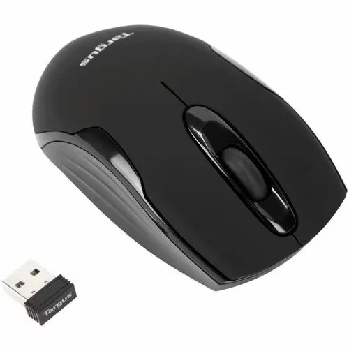Mouse Targus W575 - Radiofrecuencia - USB - Óptico - 3 Botónes Negro - Inalámbrico