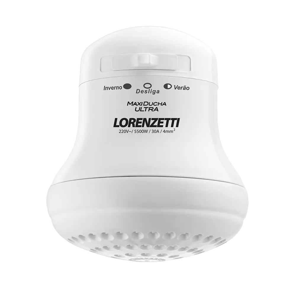 Ducha Eléctrica Lorenzetti Maxi Ultra 3T 5500W