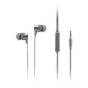 Auricular Lenovo 110 Cableado Auricular Estéreo - Gris - Binaural - Intrauditivo 