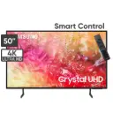 Televisor Samsung Smart TV 50" Crystal UHD 4K 