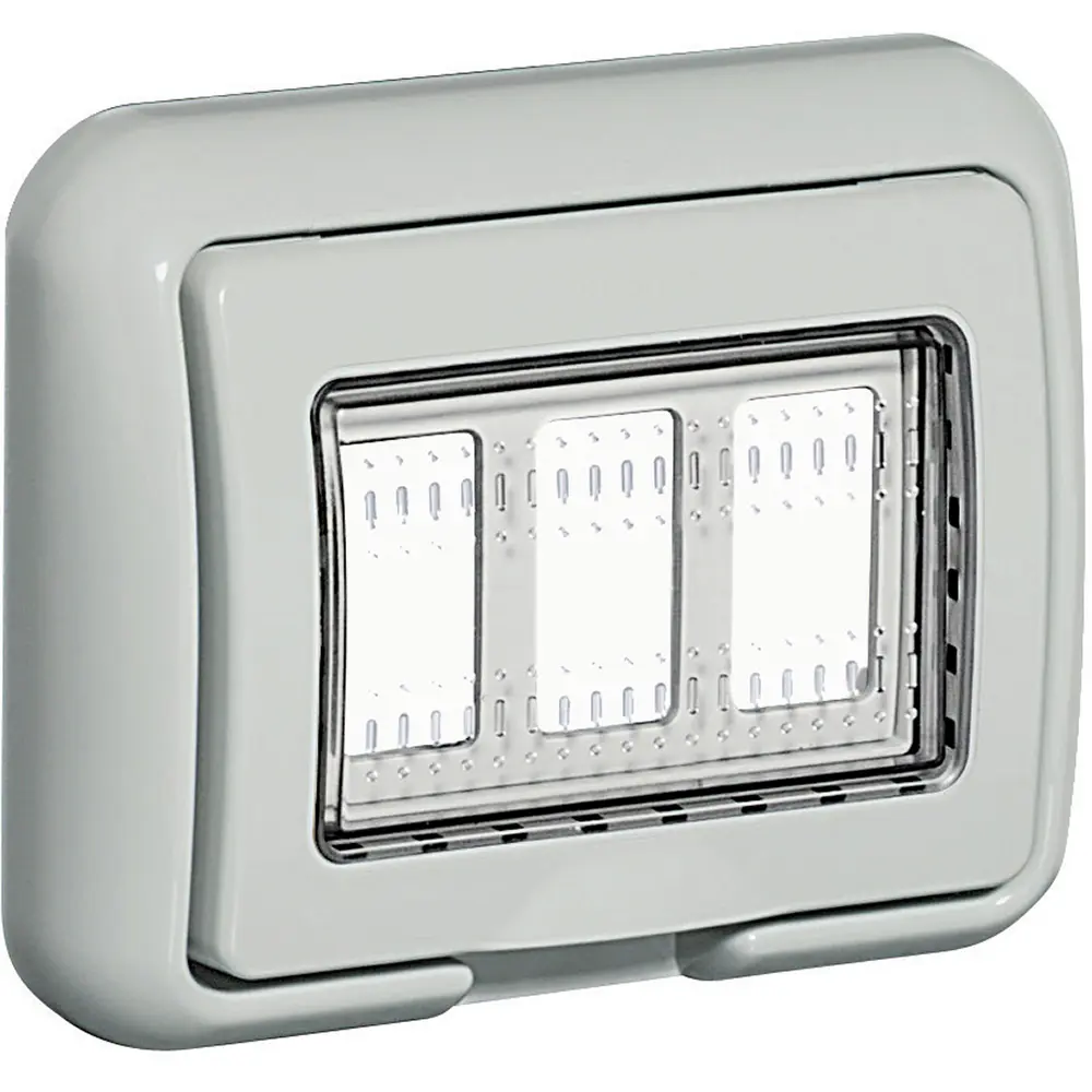 Idrobox 3 módulos IP55 Matix Gris Bticino 25603