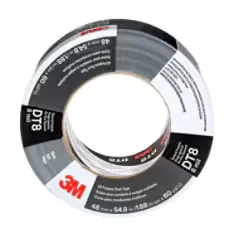 Cinta Adhesiva Multipropósito 3M DT8, Plata, 48 mm