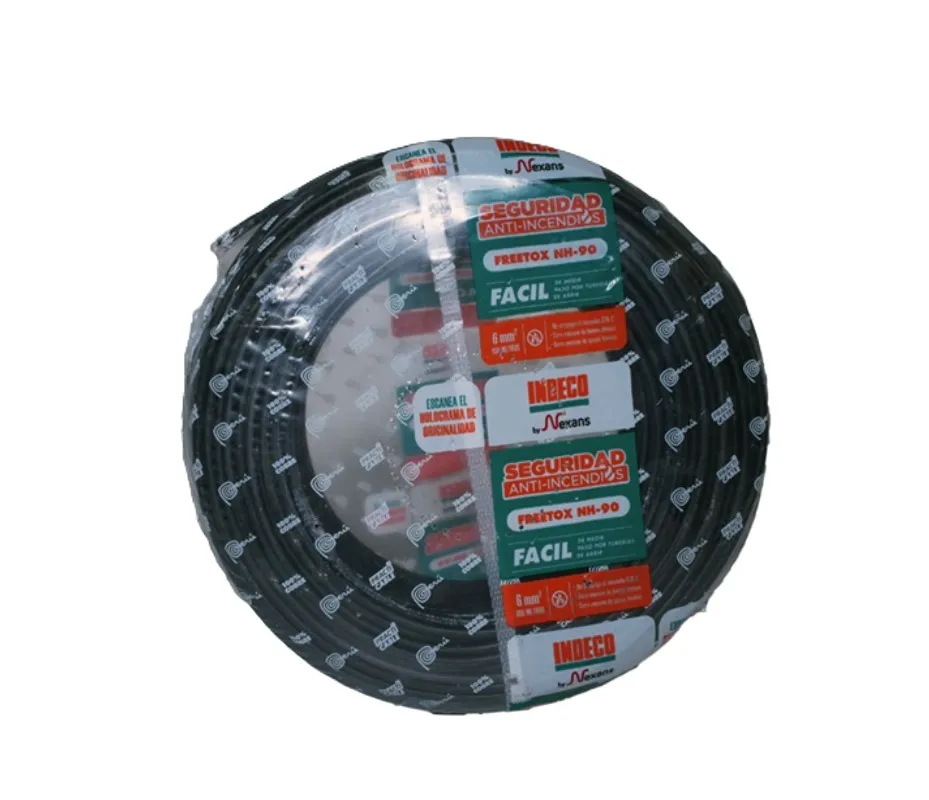 Cable Indeco PC NH90 4mm2x100m-NEGRO