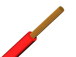 Cable Indeco Automotriz GPT 16AWGx100m-ROJO