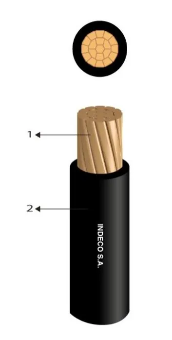 Cable Indeco NH-90 10mm2 450/750V NEGRO