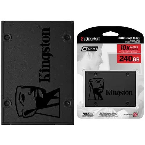 Unidad de estado sólido Kingston A400 - 2.5" Interno- 240GB - SATA (SATA/600)