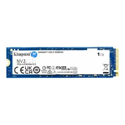 Unidad de SSD Kingston NV3 - M.2 2280 Interno - 1TB - PCI Express NVMe
