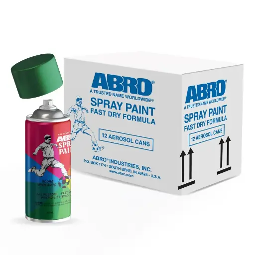 PINTURAS EN SPRAY ABRO ALUMINIO 400ML x CAJA 12 UNIDADES