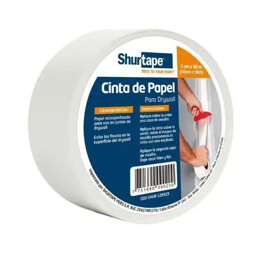 [MJ-200 2X40] CINTA FIBRA VIDRIO DRYWALL MJ-200 2"X40 YDS